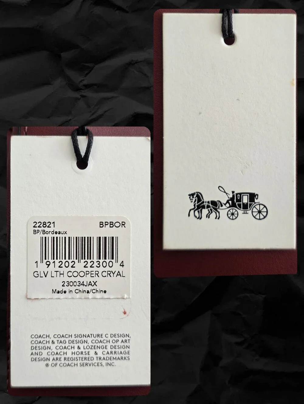 Coach style 22821